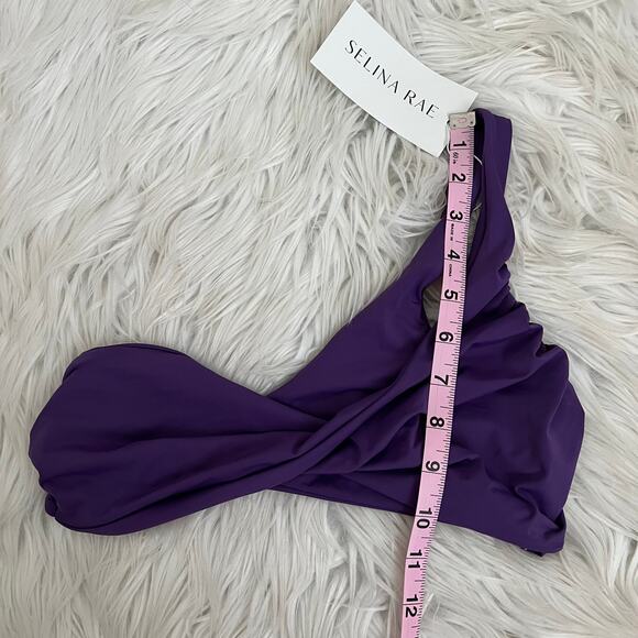 Selina Rae Swim Bikini Top The Aubrey Top in Grape Sz Large - Picture 5 of 11